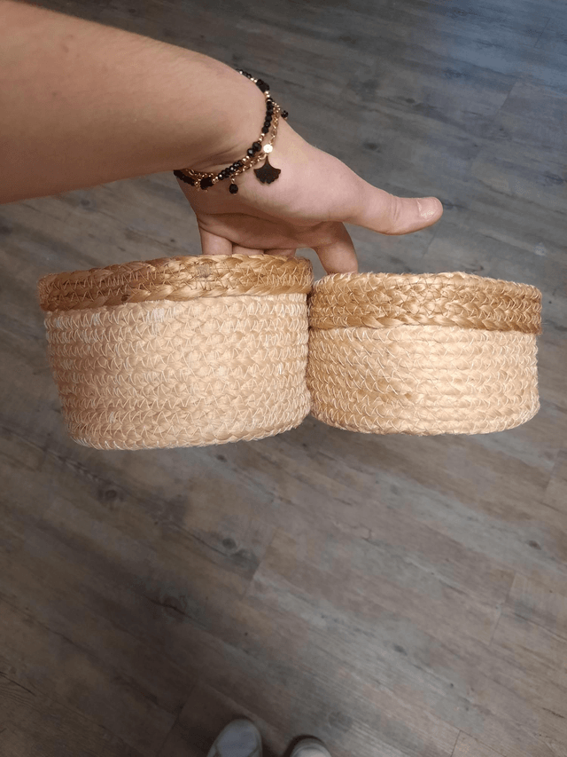 Panier petit et grand 