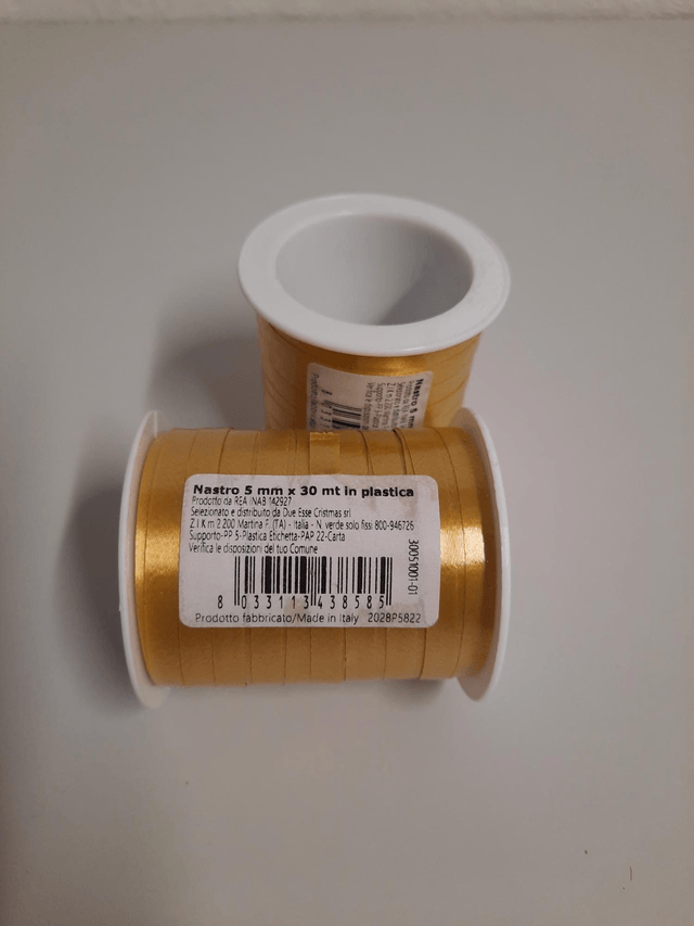 Rouleaux doré neuf 