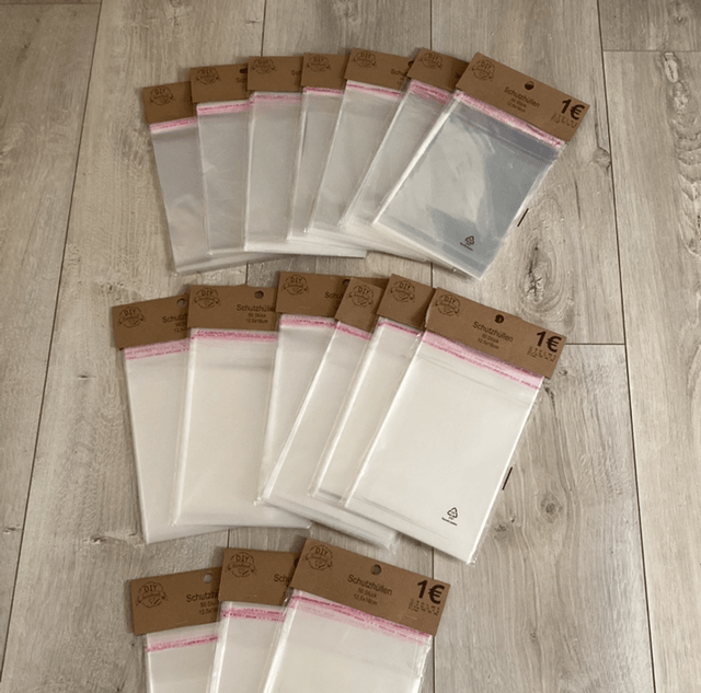 Enveloppe de protection transparente neuf 12,5x16cm  50x dans un paquet 