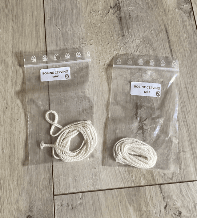 Bobines Cervino pour bougies neuf lot des deux paquets 