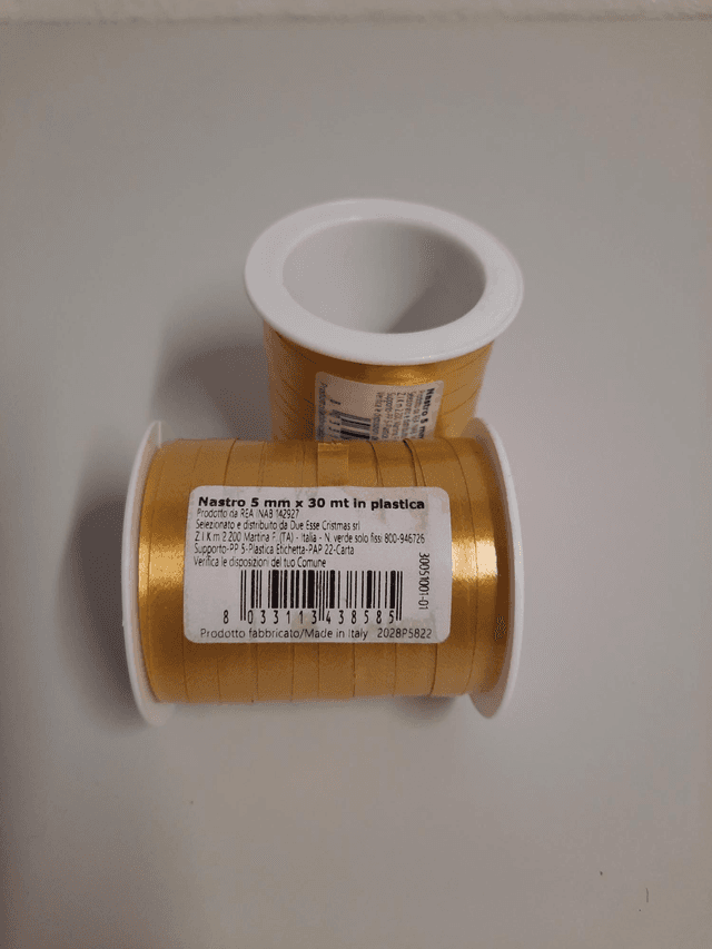 Rouleaux doré neuf 