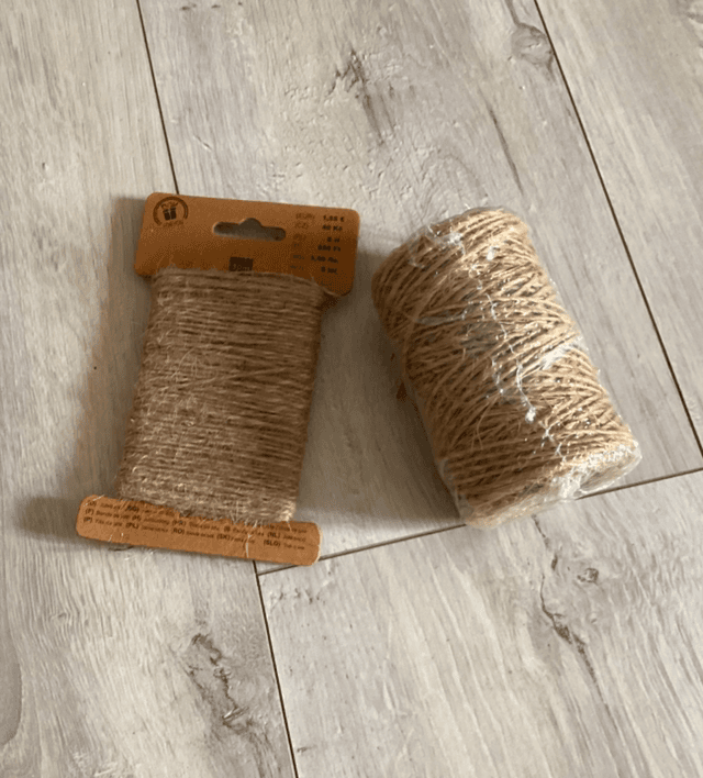 Cordelette lot de 2 neuf 