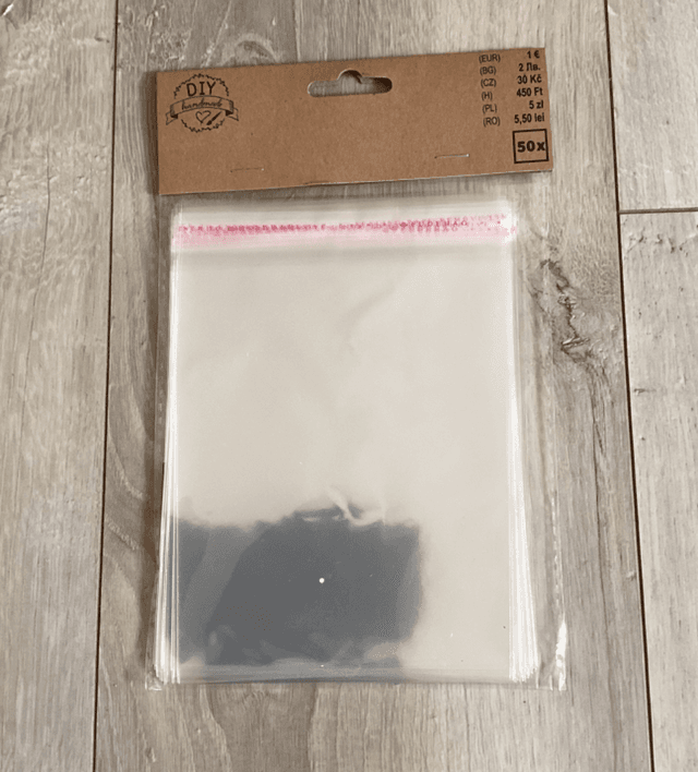 Enveloppe de protection transparente neuf 50x dans un paquet 