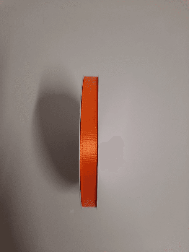 Rouleau ruban orange neuf 