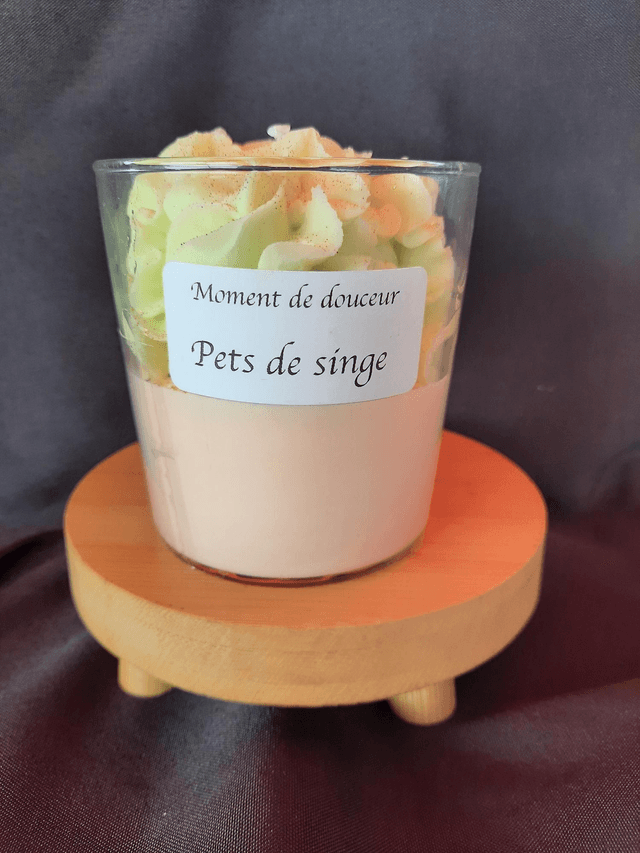 Bougie 30h Pets de singe 